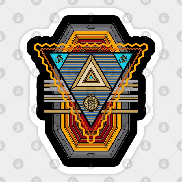 Nikola Tesla Portal Sticker by SacredConexion